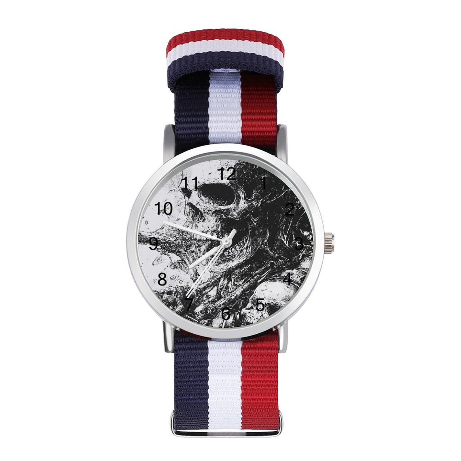 Vintage Skull Skeleton Funny Wrist Watches for Men Women Fashion Graphic Watch for Work Workout