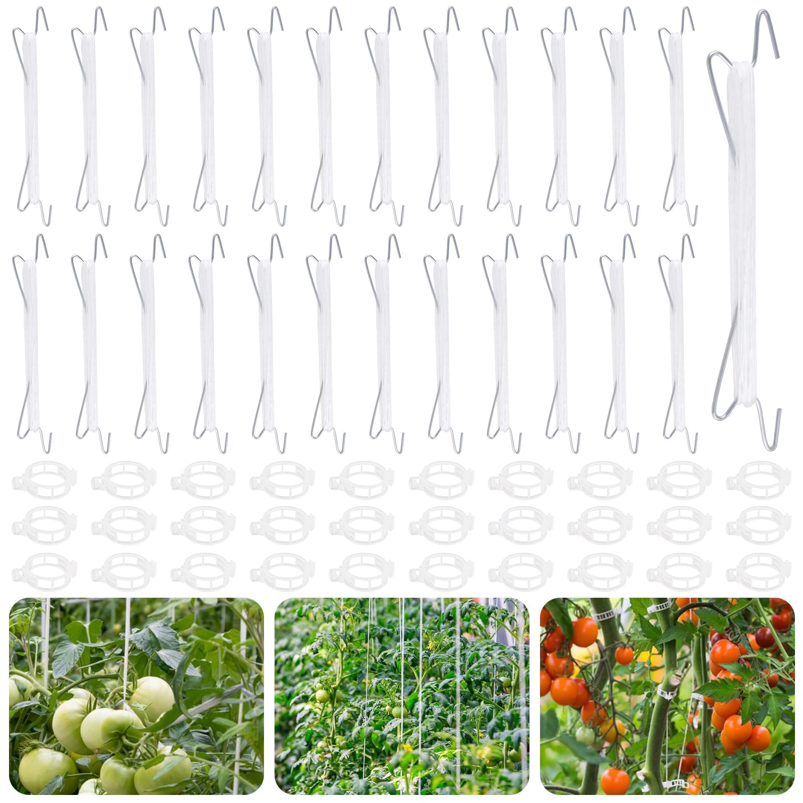 Ficelle Blanche Bobine 100 Mètres, Pour Palissage Des Tomates | Serre En Direct