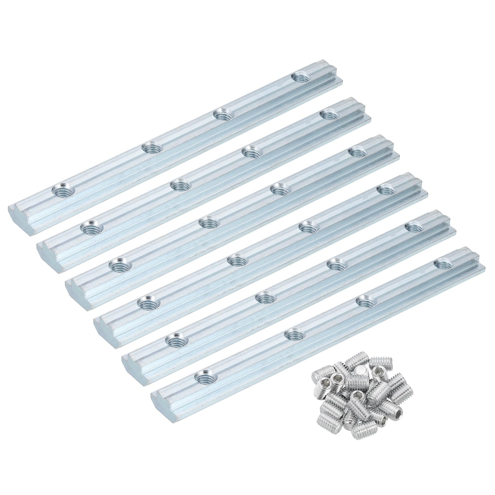 Équerre de connexion 4545 pour profilé extrusion aluminium 10 mm avec vis M8 argent