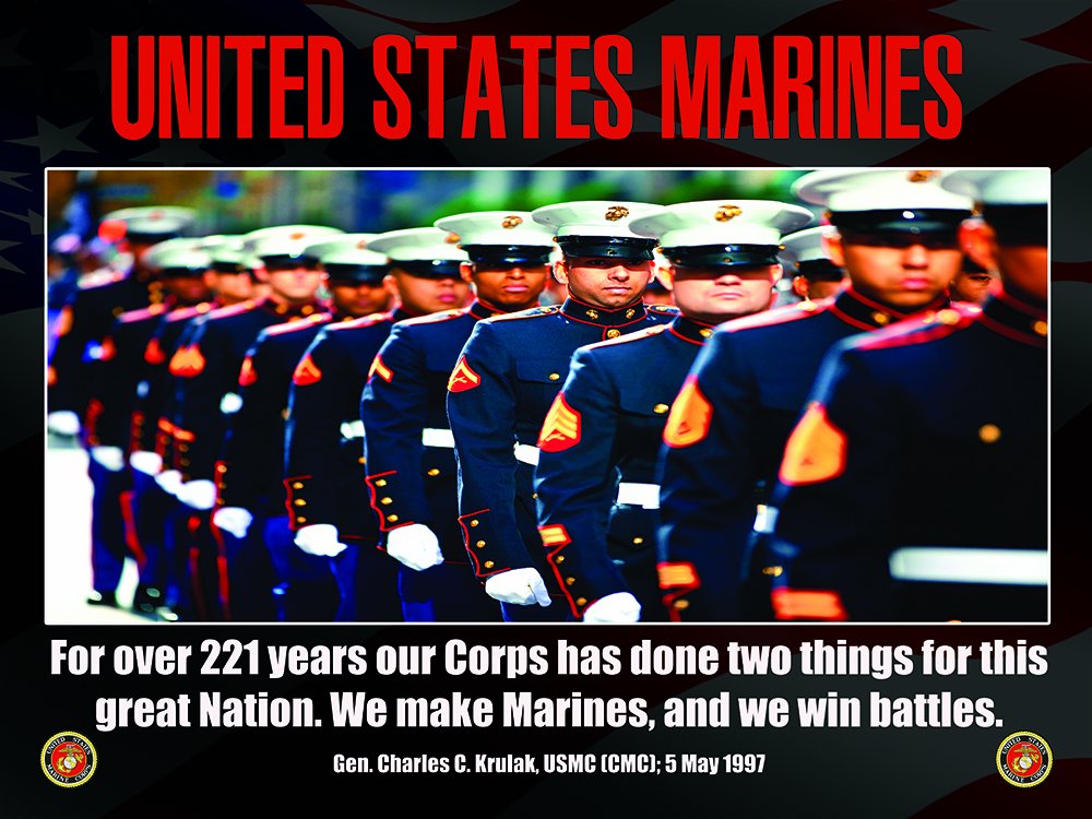 米軍放出品　MARINES CORPS ポスター 米軍放出品 MARINES CORPS ポスター Usmc Recruiting Poster | eBay