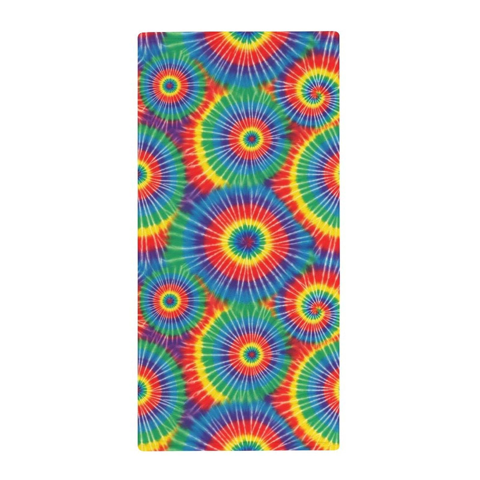 Anceky Quick-Drying Gym Towels, Tie Dye Ultra Absorbent & Lightweight for Yoga, Pool & Travel Essentials