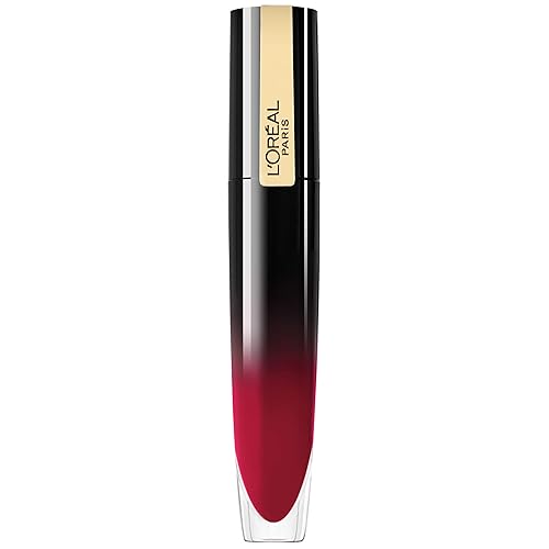 L'Oréal Paris Lápiz labial brillante de la Colección Signature, Be Powerful, 0.21 fl oz.