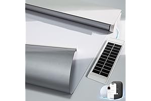 Eco-Savvy Solar Powered Blinds: Smart Convenience, Energy Effciency