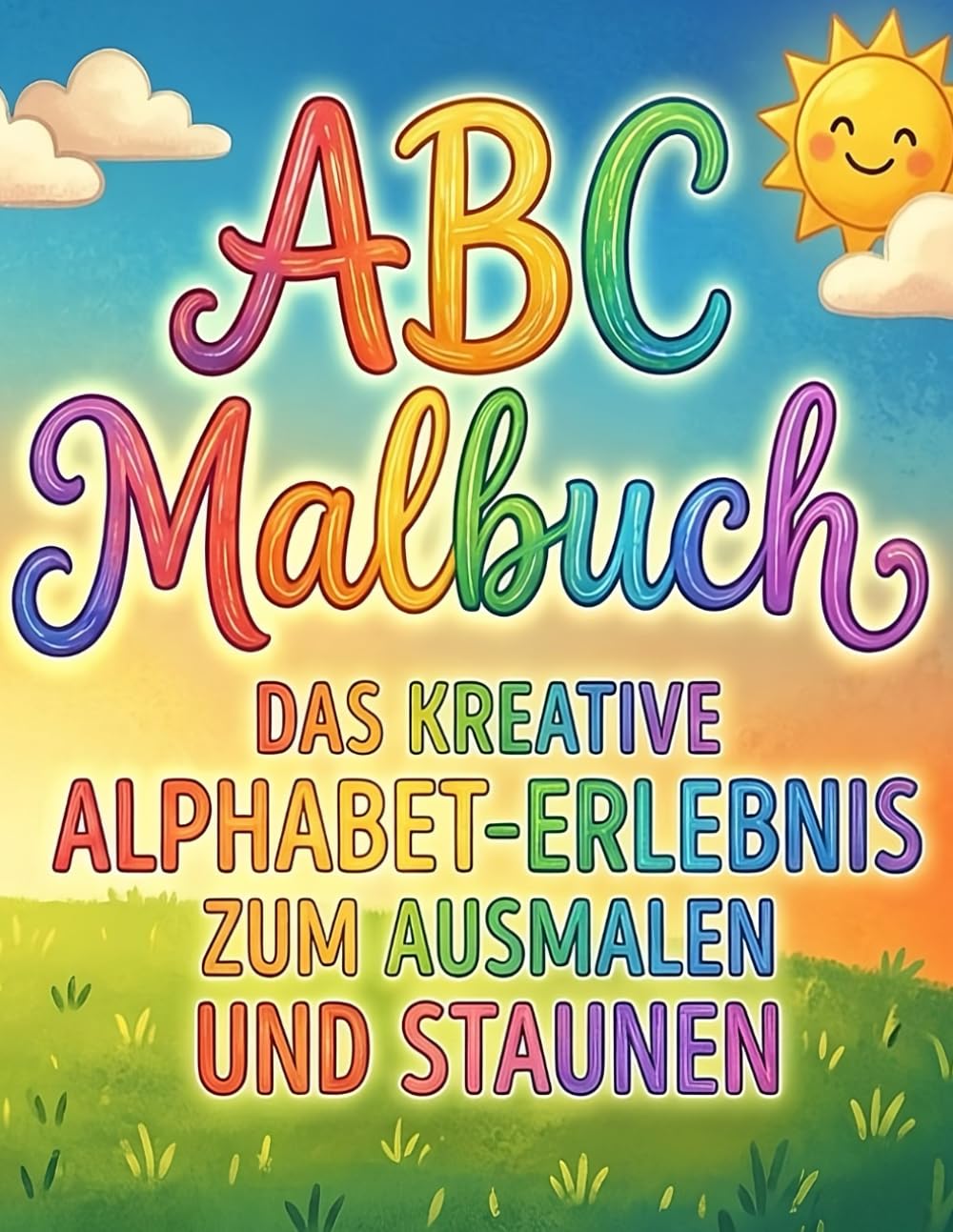 ABC-Malbuch: Das kreative Alphabet-Erlebnis zum Ausmalen und Staunen