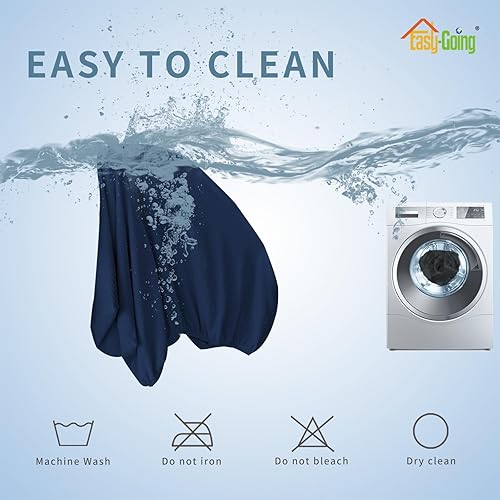 Vista 90 de Easy-Going - Funda de cojín elástica para sofá, funda de cojín protectora para asiento de sofá, suave, flexible con parte inferior elástica