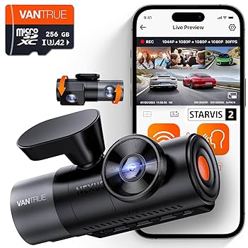 Amazon.com: 【Bundle: Vantrue N5 4 Channel WiFi Dash Cam +