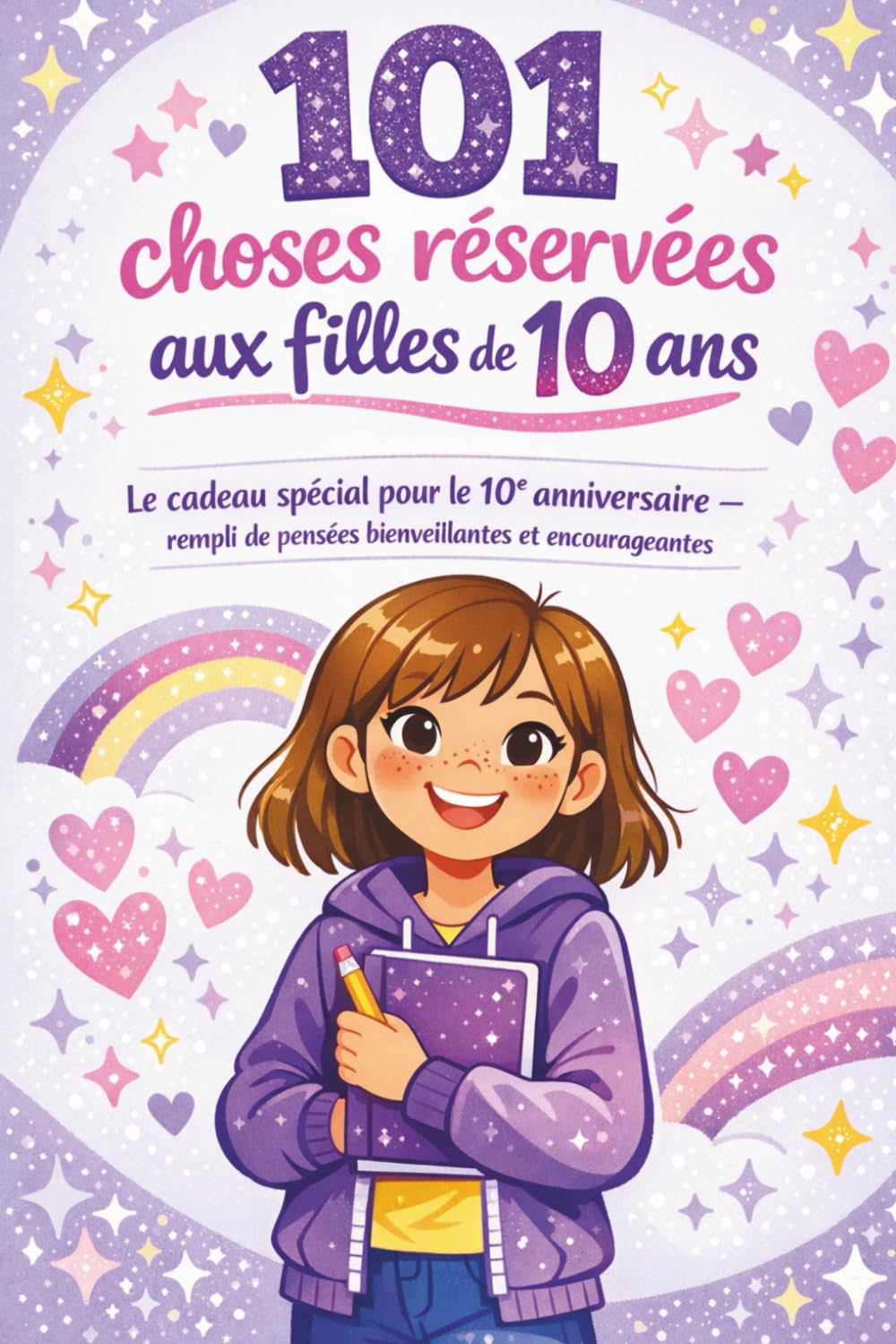 101 choses réservées aux filles de 10 ans: Le cadeau spécial pour le 10ᵉ anniversaire – rempli de pensées bienveillantes et encourageantes