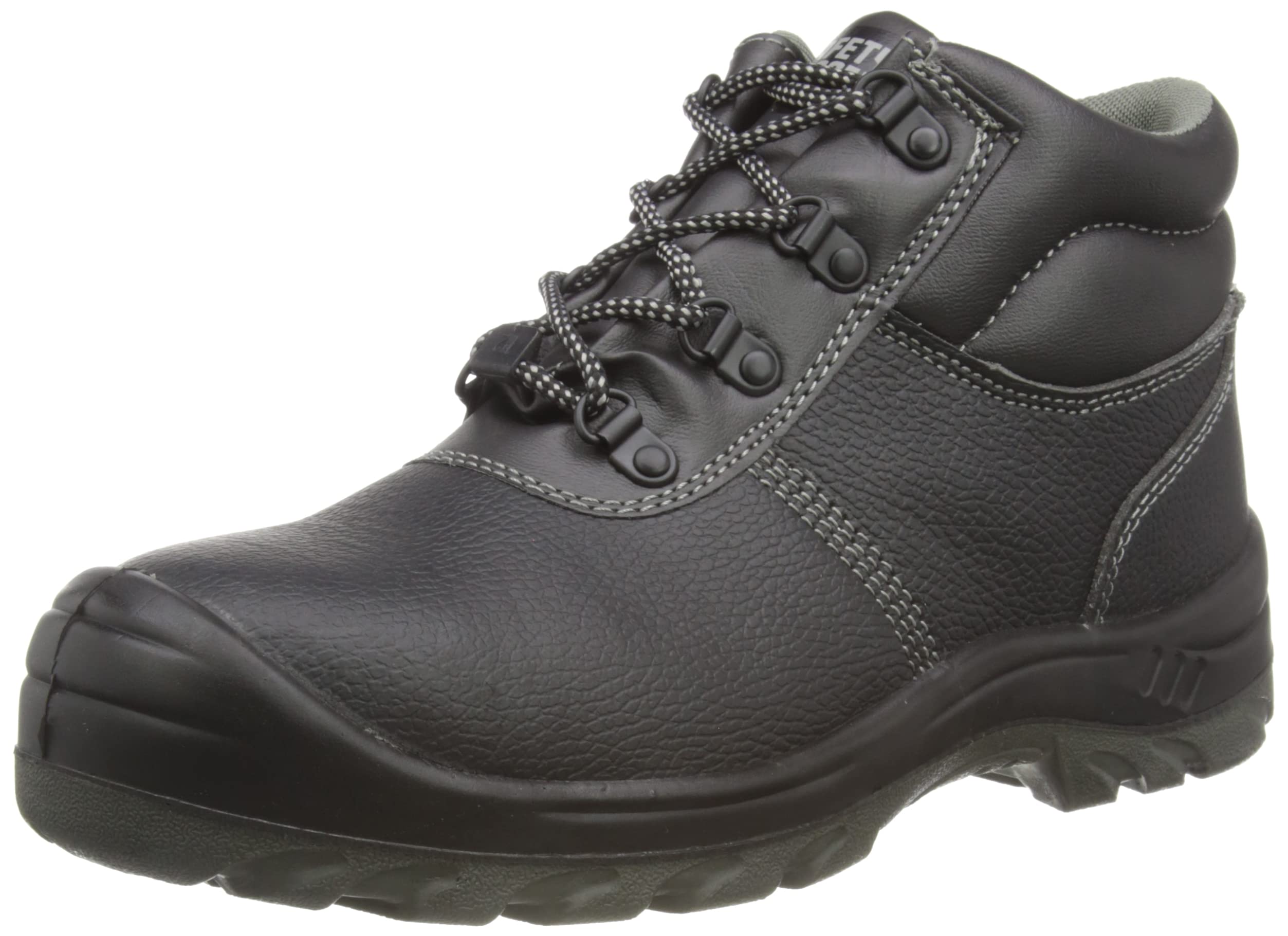 SAFETY JOGGER Buty ochronne ze stalowym noskiem, wygodne buty robocze S1P dla mężczyzn i kobiet, Cador Mid EU 35, antypoślizgowe, amortyzujące uderzenia buty ochronne, idealne do logistyki i budowy, szary, 36 EU