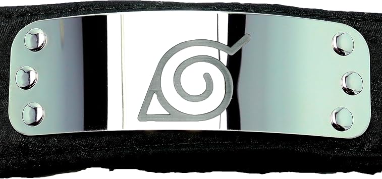 ABYstyle Naruto Shippuden Konoha Leaf Village Headband Adult Size Cosplay Anime Manga Accessories Merch Gift