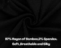 Vista 3 de Body para bebé con puños de manopla, rayón hecho de bambú, pijama de manga larga para niños y niñas