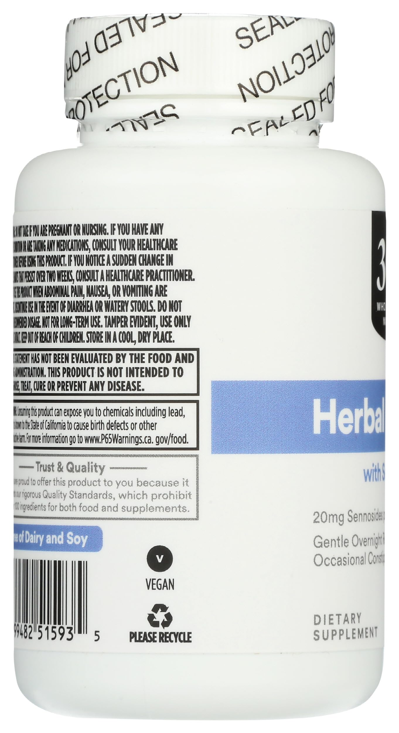 365 By Whole Foods Market, Natural Laxative, 90 Count — Amazon image 5
