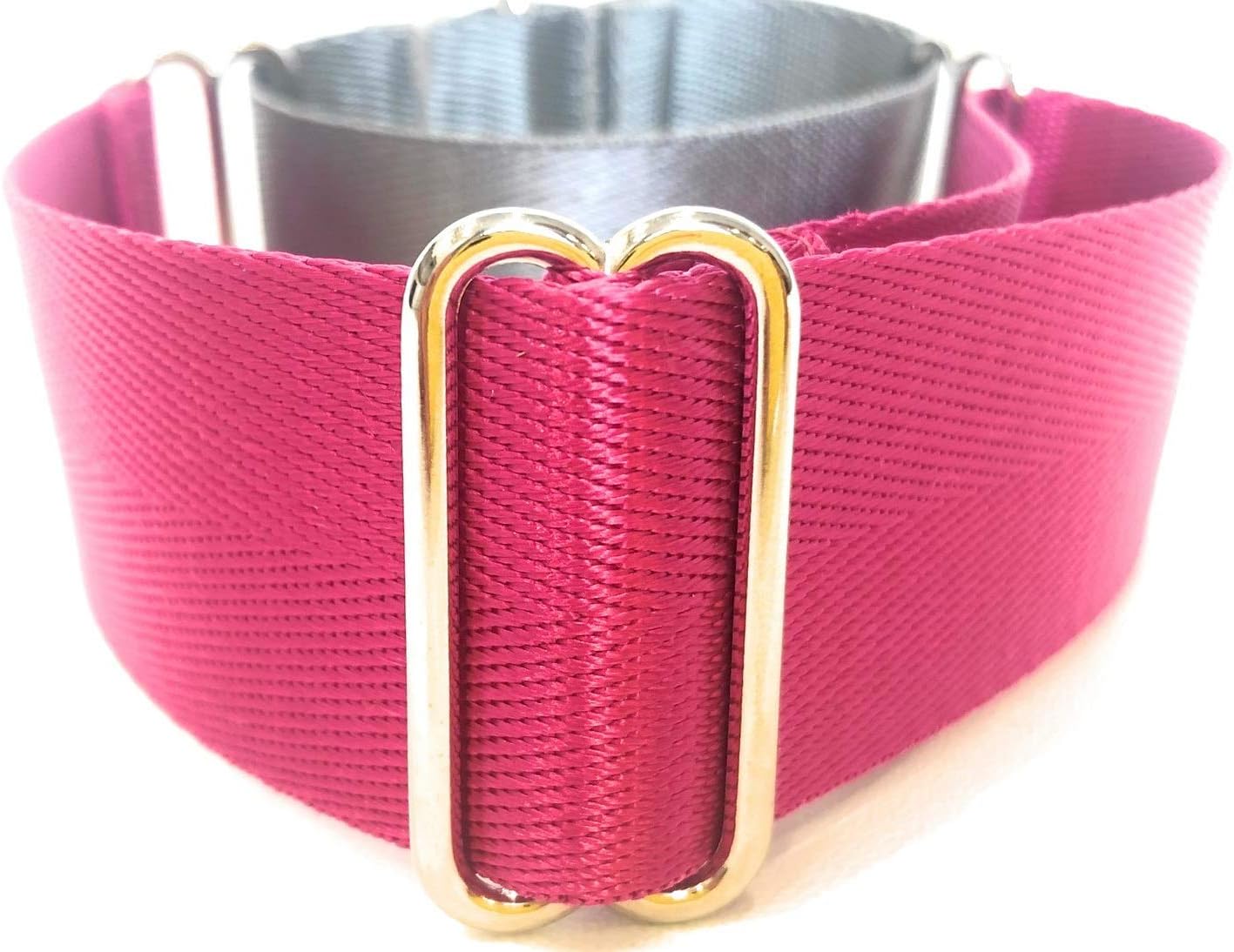 Martingale Dog Collar for Greyhound Saluki Whippet and Other Breeds with Similar Neck 1.5" Wide (14"-18)
