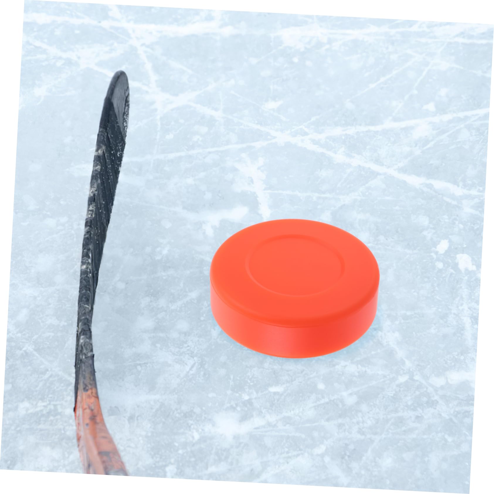 YARNOW 4 Pezzi Disco Muto Disco da Hockey Pratica Disco Dischi da Hockey su Ghiaccio Regali di Hockey Obiettivo da Hockey Disco da Hockey Esercizio Forniture per Sport all'Aria