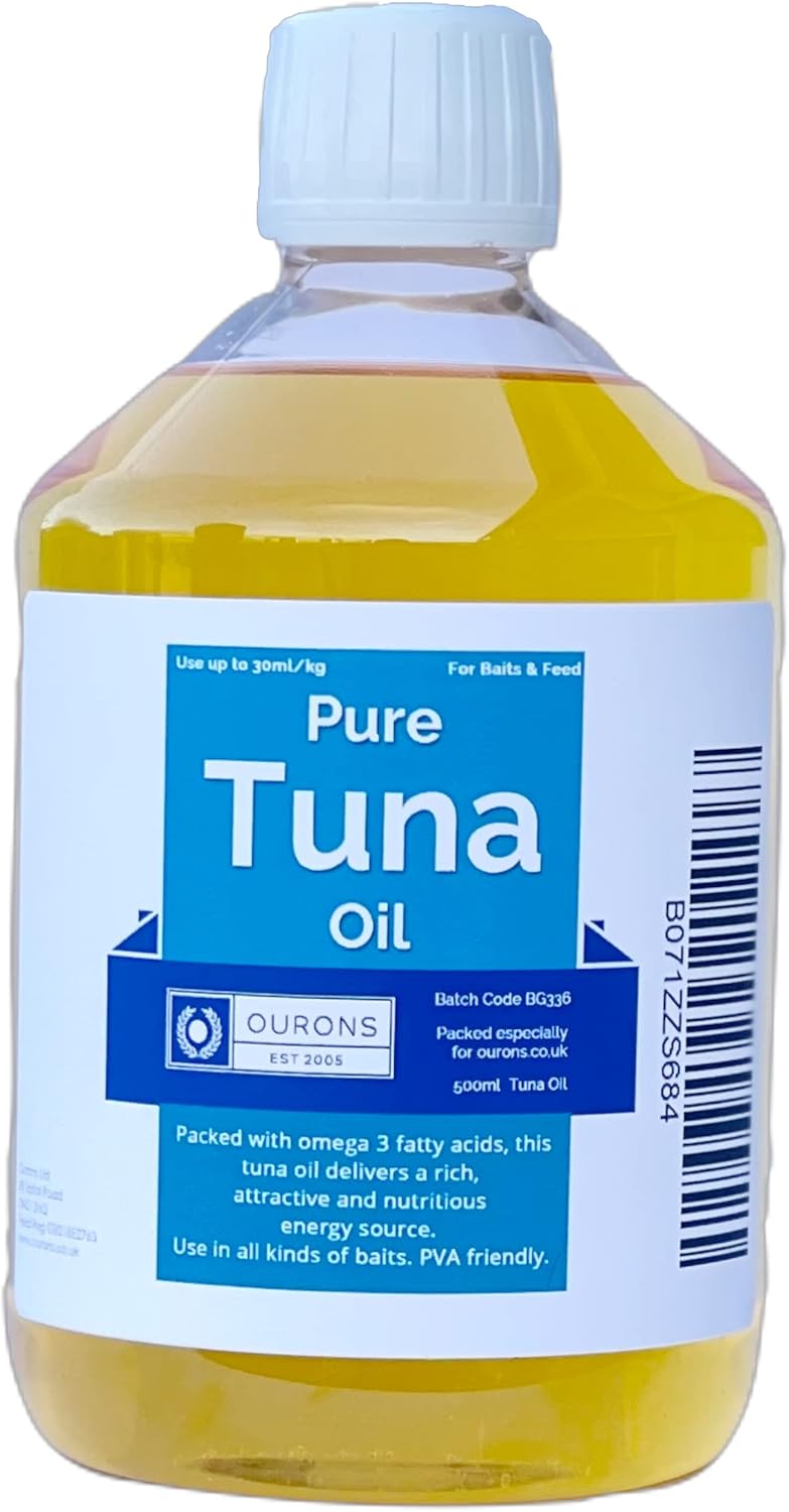 Tuna Oil For Carp Fishing Baits 500ml 100 Pure Fish Oil Amazon.co.uk