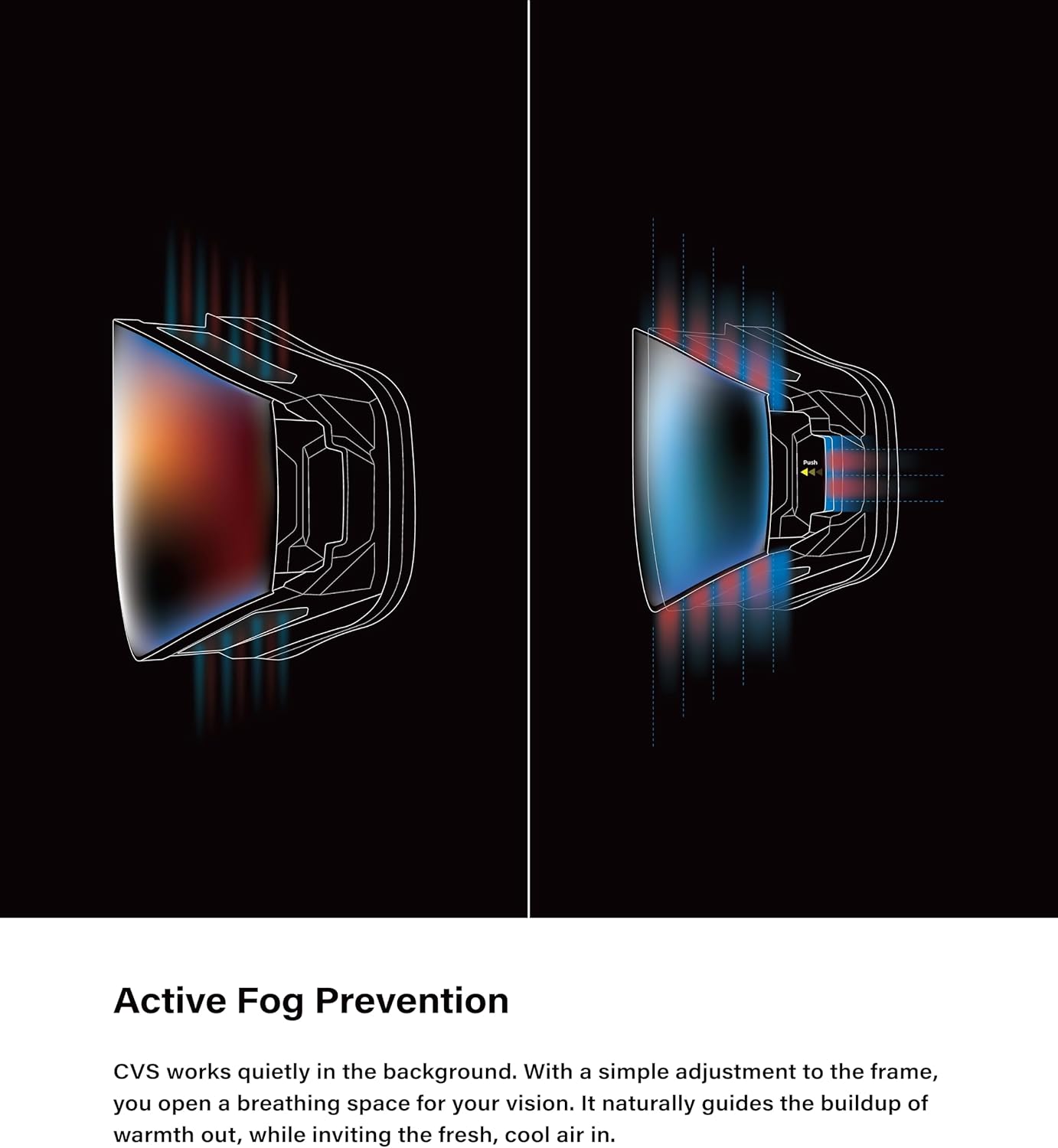 Vyper OTG Ski Goggles - Over Glasses Ski/Snowboard Goggles for Men, Women - Anti-Fog UV400 Snowboard Goggles