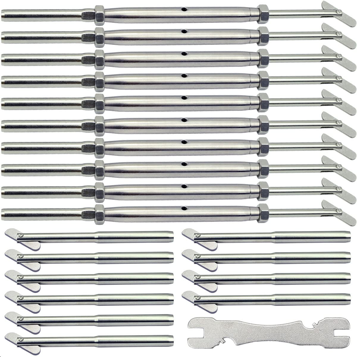 Stainless Steel Cable Railing Hardware Kit -1