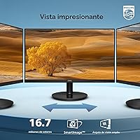 Vista 4 de Philips Nuevo monitor delgado de clase 27 pulgadas Full HD (1920 x 1080) 100Hz, VESA, HDMI x 1, puerto VGA x1, cuidado de los ojos, garantía