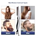 UCRAVO Ultra Quality Electric Beard Straightener Quick Hair Styler for Men Hair Comb Massage Beard Comb Multifunctional Curly Hair Straightening Comb Curler(Multi) gallery image