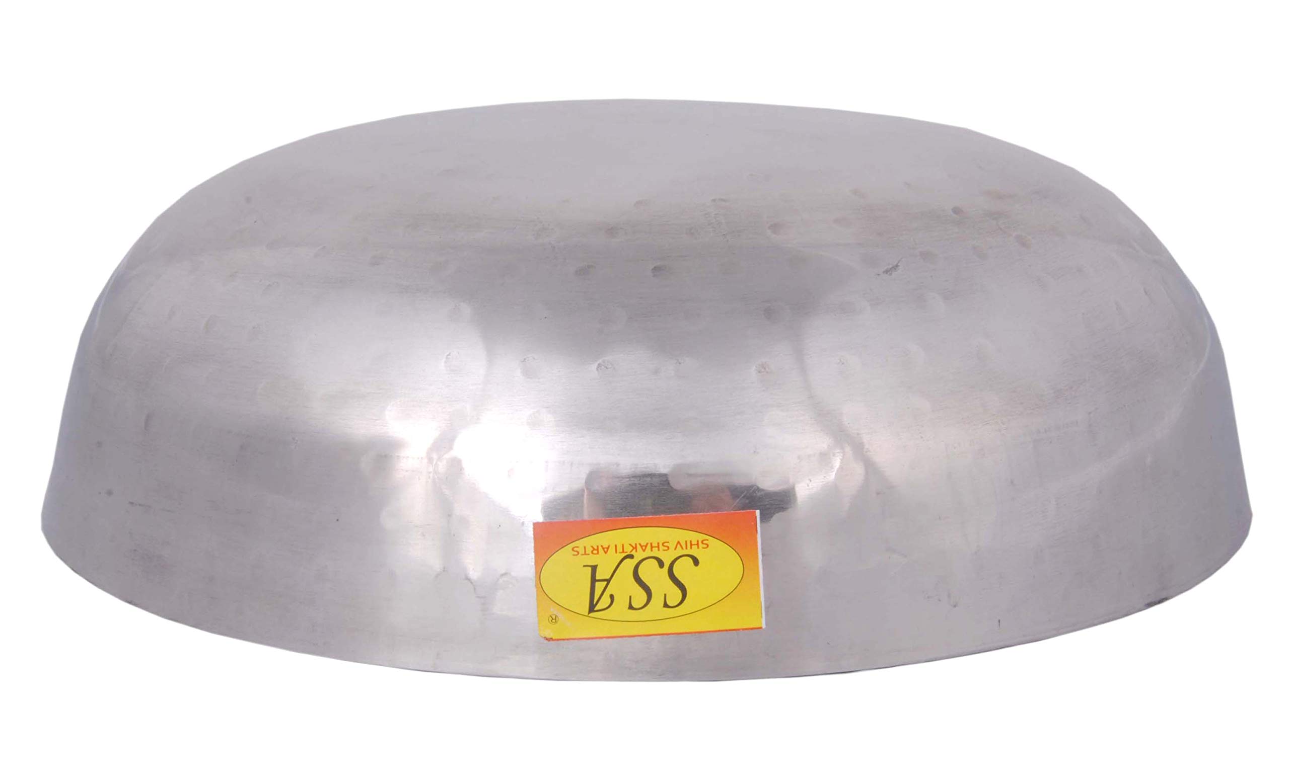 Shiv Shakti Arts® Multi Utility - Heavy Gauge - Stainless Steel Kadhai for Serving & Cooking Food in Hotel, Restaurants(No.2 | 2500 ml - Hammer Design)