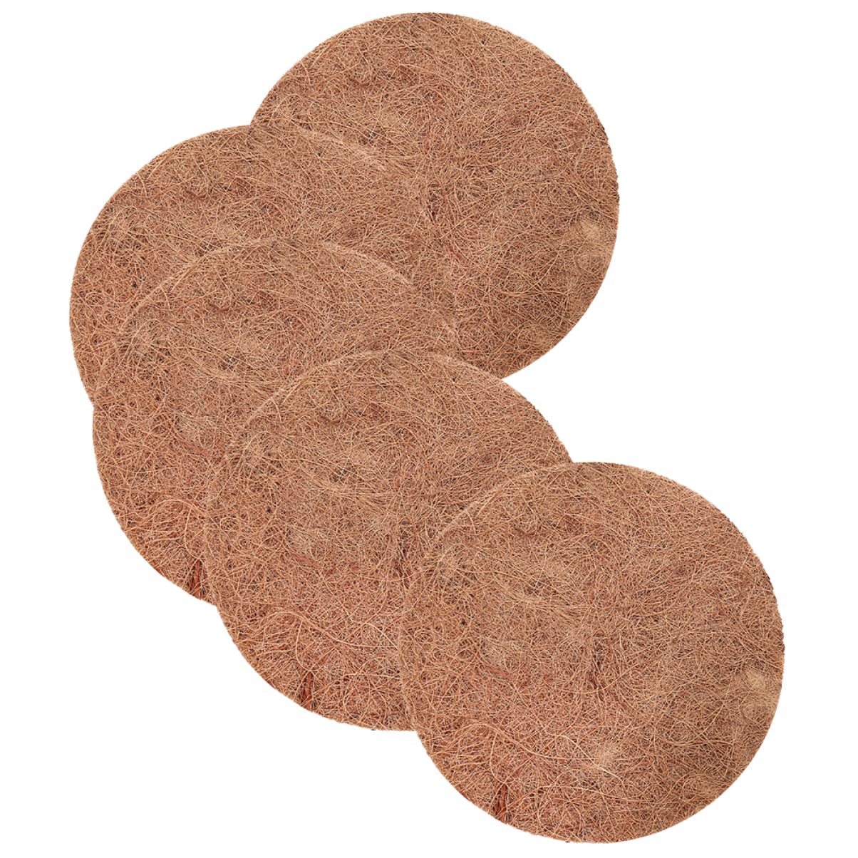 Abaodam 5Pcs Bird Nesting Mat Coconut Pads for Pigeon Breeding Durable and Natural Bird Nest Pads for Parrots and Poultry Easy to Use Nesting Supplies Thickness