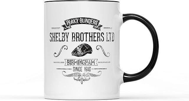 Birmingham Boys - Peaking Flat Cap Bookies/Coffee Cup Gift Present for Birthdays, Christmas, Father's Day