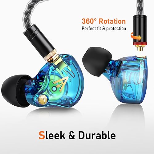 Miniatura 8 de Vibes 202MC USB-C - Auriculares intraurales USBC HiFi para iPhone 171615 - Auriculares con aislamiento de ruido con micrófono - Sonido claro, graves