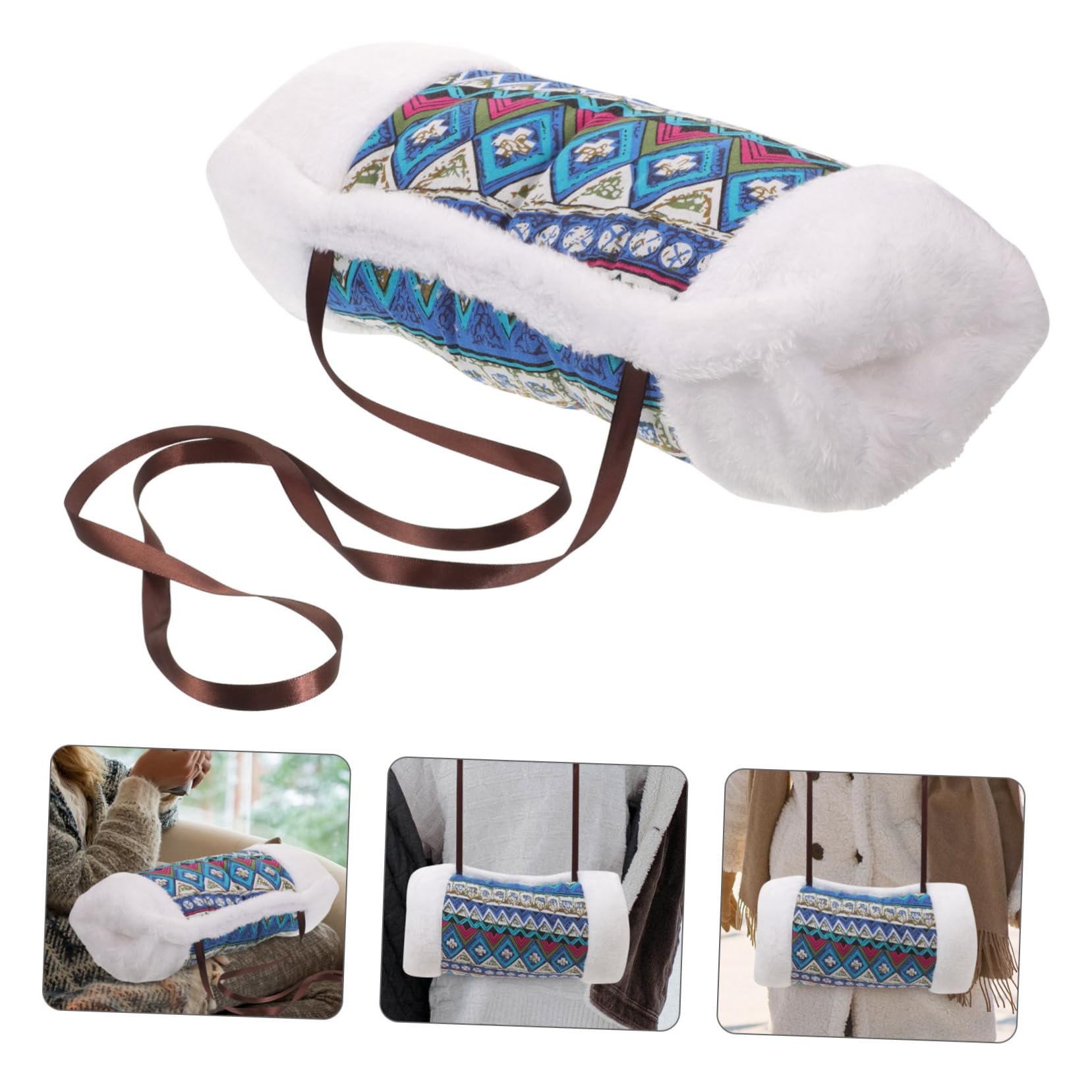 Kisangel 2st Handwärmer Für Den Außenbereich Gothic Umhängetasche Damen Frauen Kalt Kleine Handtaschen Damen Gel handtaschen Tragetaschen Für Handmuff Praktische Wärmehülse Stoff