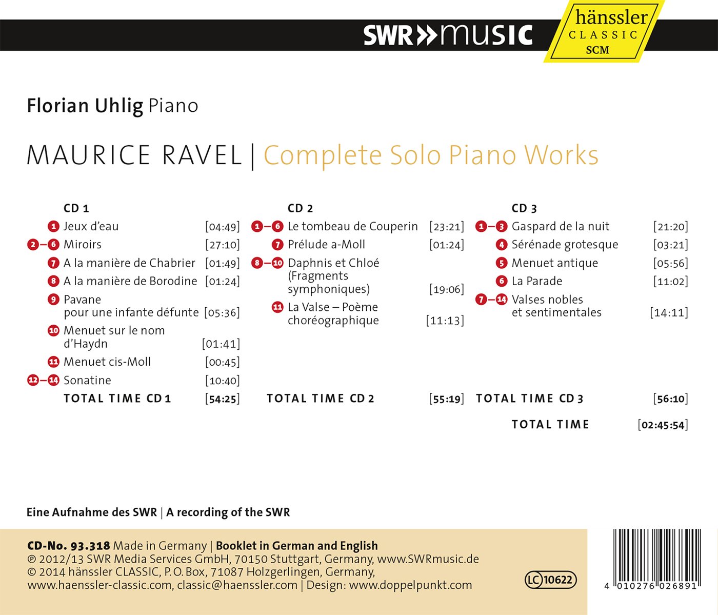 Comp Solo Pno Works