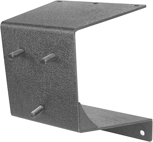 Miniatura 6 de Hooke Road Wrangler TJ - Soporte para neumático de repuesto para modelos Jeep Wrangler YJ TJ LJ 1987-2006, textura de acero resistente