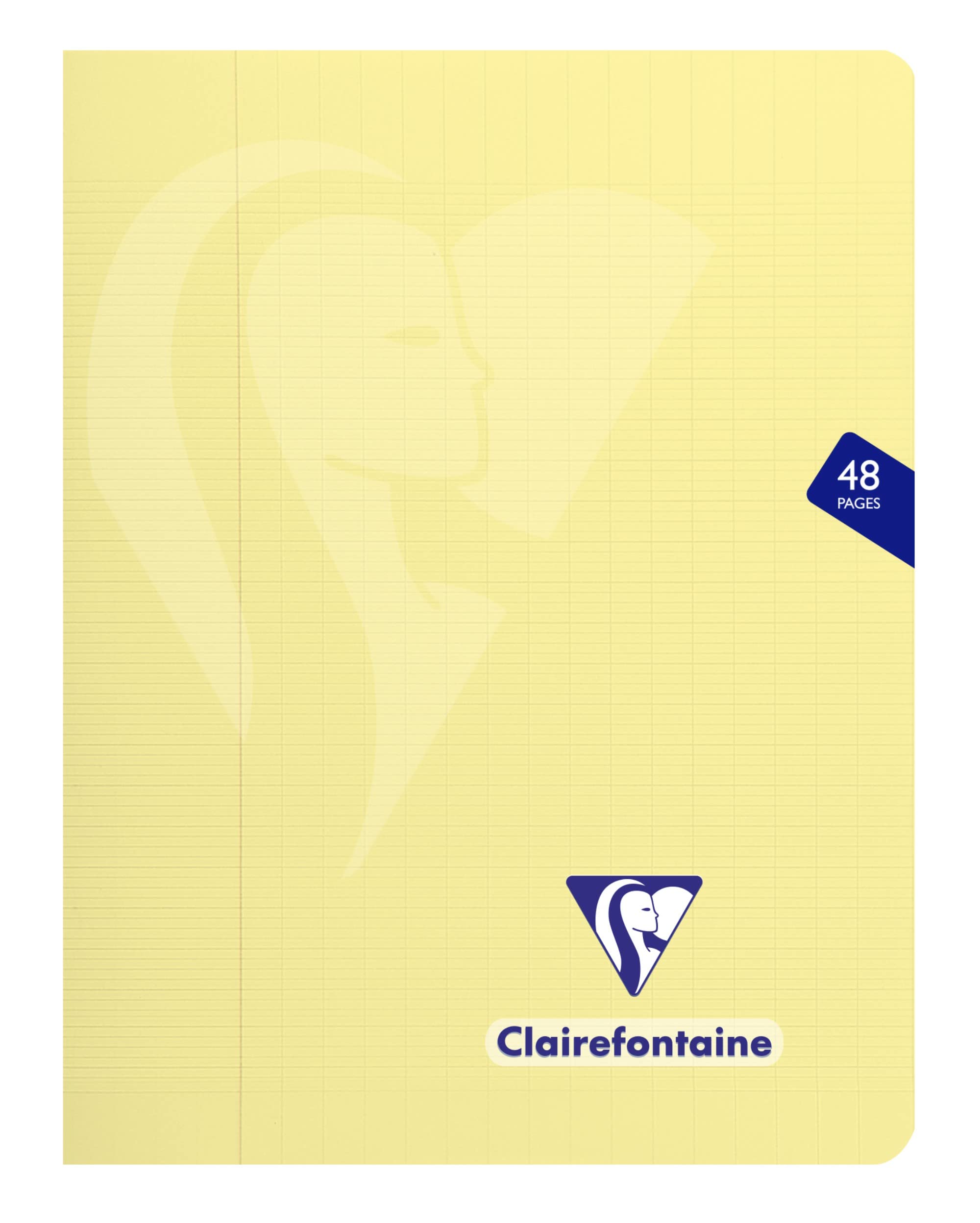 Clairefontaine 308751C Set of 10 Mimesys PASTEL Stapled Notebooks, 17x22 cm, 48 Seyes Ruled Pages, White Paper 90 g - Image 3