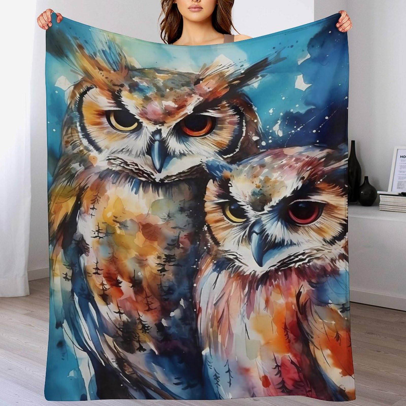 Manta de forro polar y franela de 100x130 cm para sofá gris supersuave