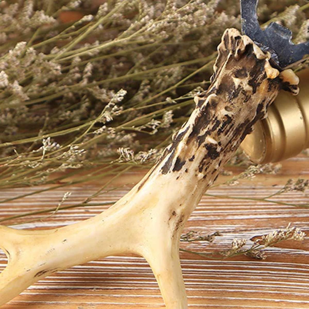 YARNOW Antlerförmiger Flaschenöffner aus Kunstharz Starker und Arbeitsersparender Bierflaschenöffner für Zuhause und Riegel
