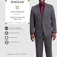 Vista 6 de J.M. Haggar Premium - Traje de ajuste clásico elástico, separados - Pantalones y chaquetas