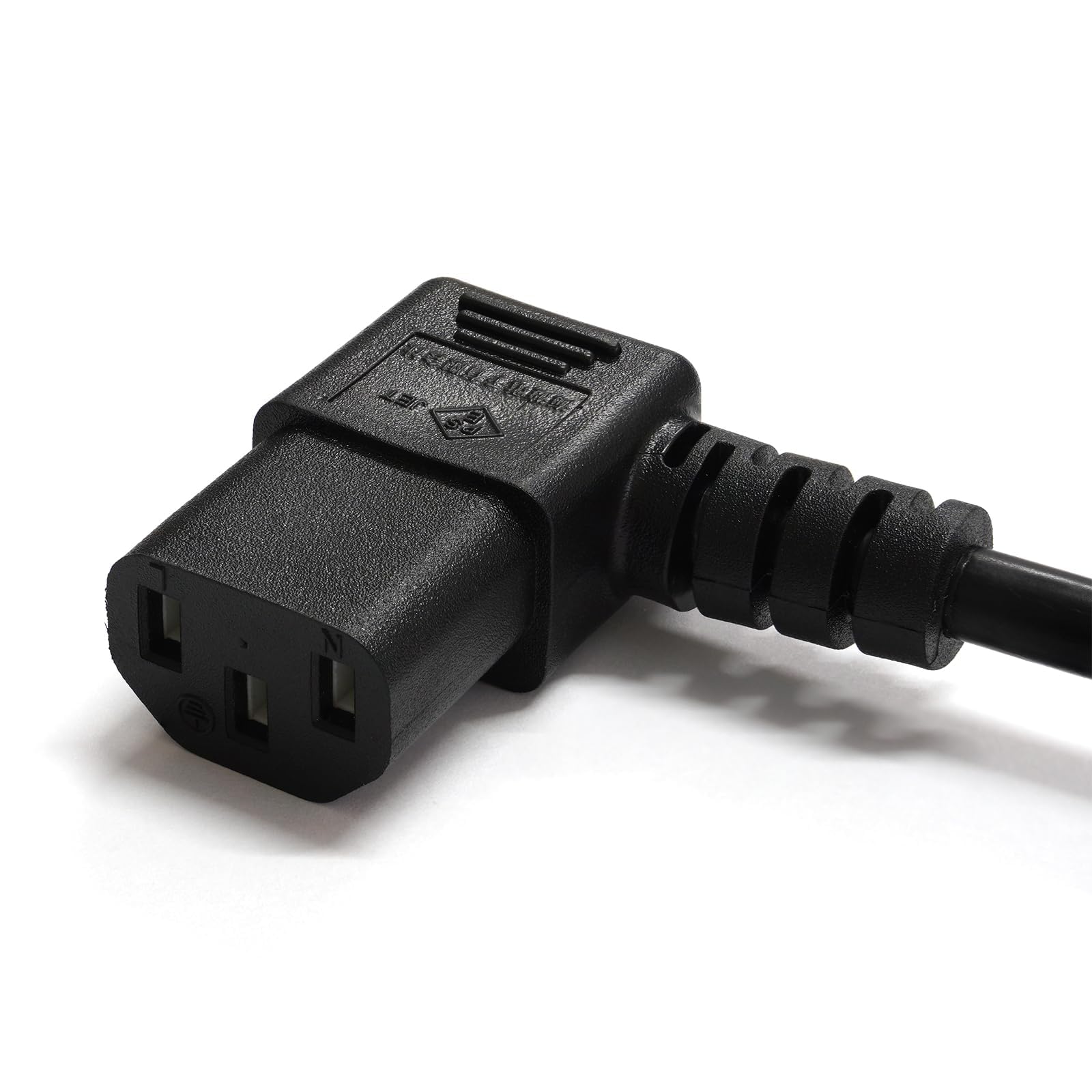 Amazon.co.jp: Kaito Denshi(海渡電子) AC電源ケーブル 3ピン L字 IEC