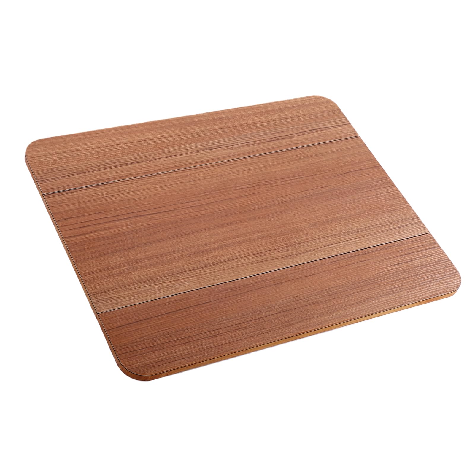 Tbest Mesa Plegable para Vehículos Recreativos para Remolques, Barcos y Yates, Mesa Marina de Madera Maciza, Diseño de Borde Seguro, Fácil Almacenamiento, Instalación de Fijación con