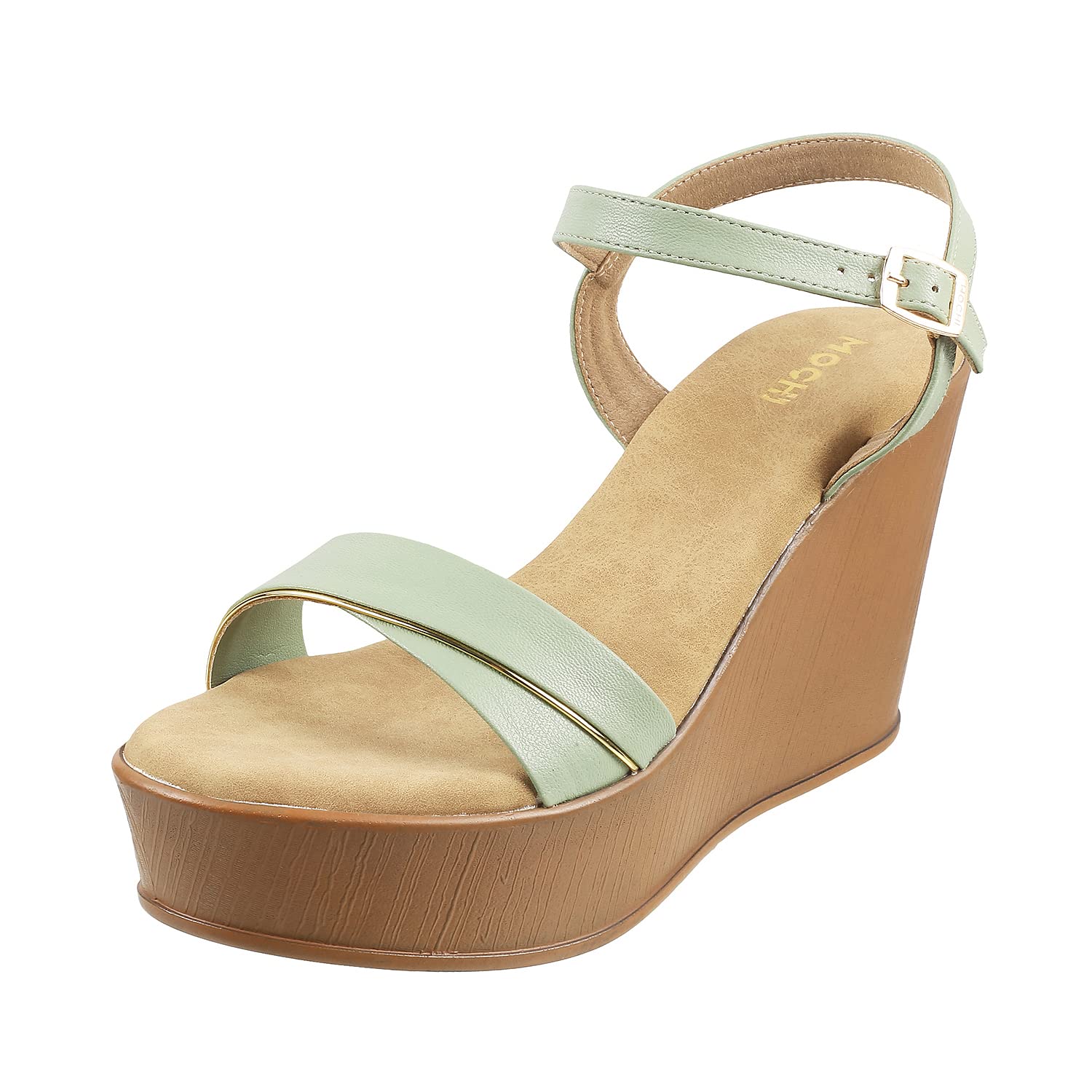 Mochi Womens Synthetic Lightgreen Sandals (Size (3 UK (36 EU)) (B0BFDX8QXR) Amazon Price History, Amazon Price Tracker
