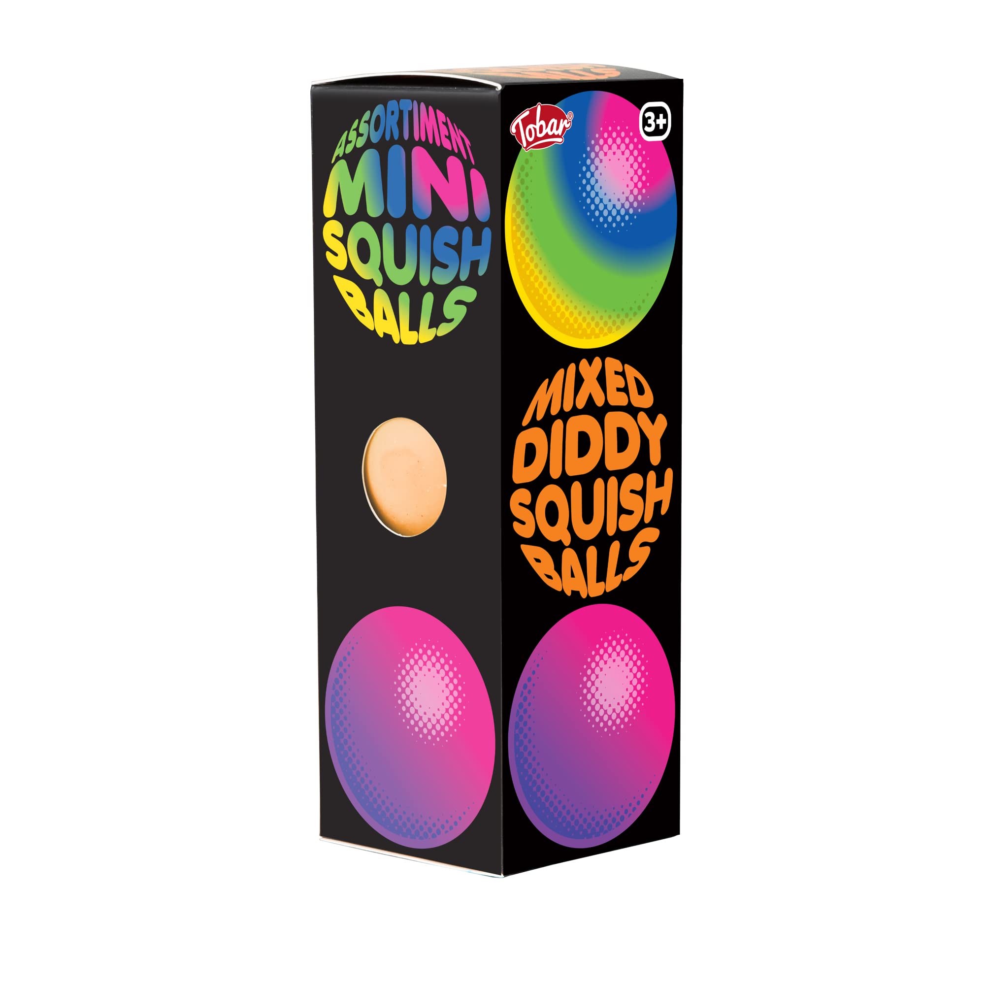 Tobar SCRUNCHEMS MIXED DIDDY STRESS SQUISH BALLS (3Pack)