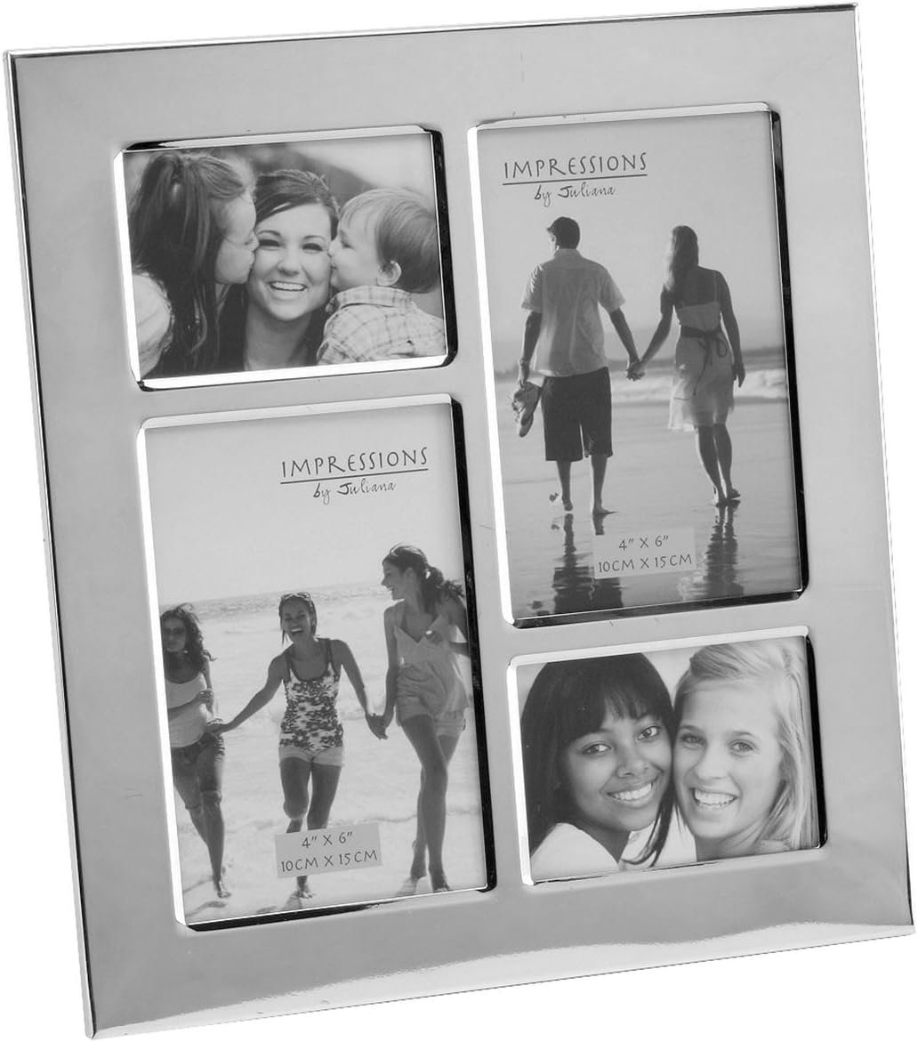 Silver Plated Collage Photo Frame