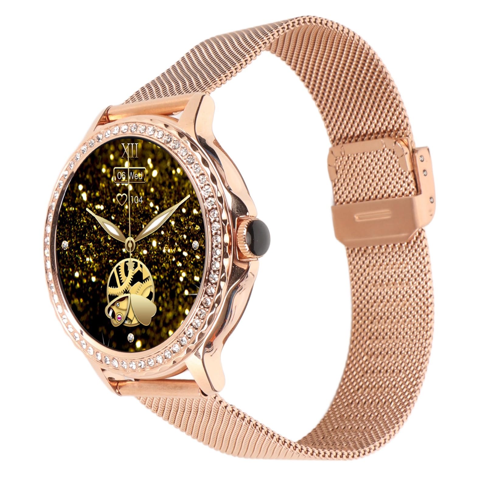 Montre Intelligente pour Femme, Appels Bluetooth, écran Couleur