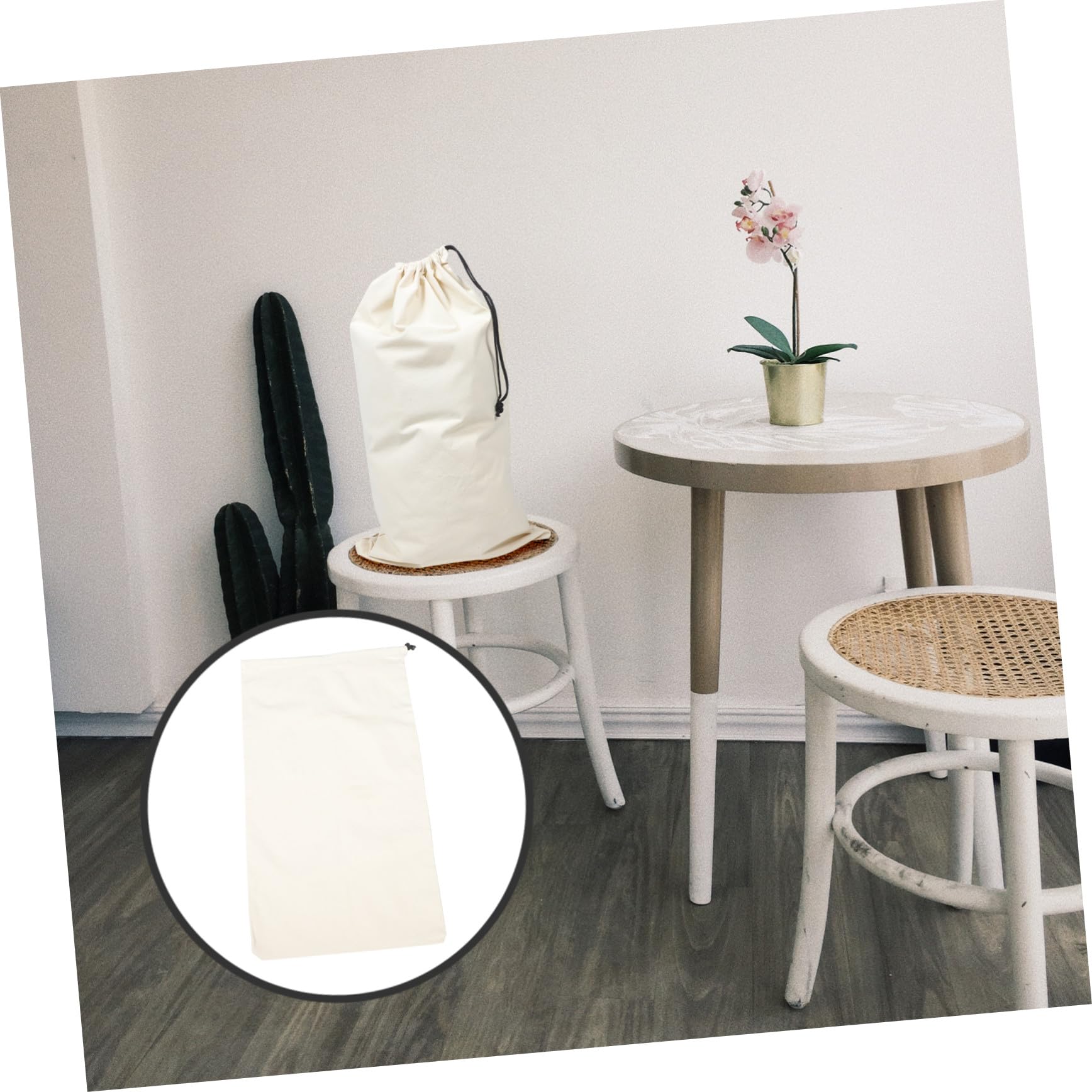 2pezzi Borsa Coulisse per Lavanderia Sacchetto Organizer per Vestiti e Trapunte Design Pratico per Viaggio e Riposto