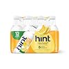 Hint Water Lemon, Pure Water Infused with Lemon, Zero Sugar, Zero Calories, Zero Sweeteners, Zero Preservatives, Zero Artificial Flavors, 16 Fl Oz Pack of 12