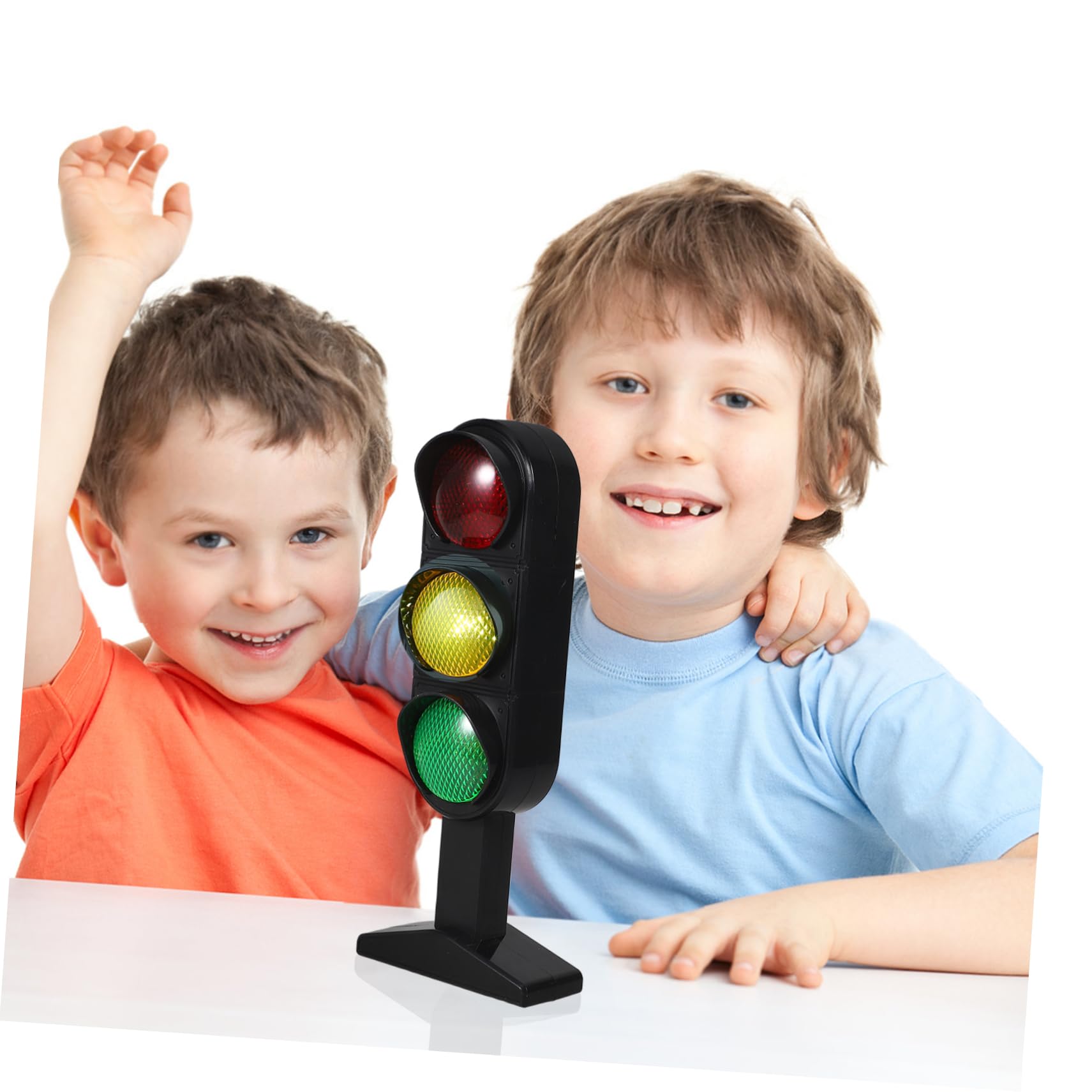 BESTonZON Kinderampel Verkehrsampel Spielzeug Aus Strapazierfähigem Material Für Frühkindliche Verkehrserziehung Und Rollenspiele Klein Und Tragbar Für Drinnen Und Draußen