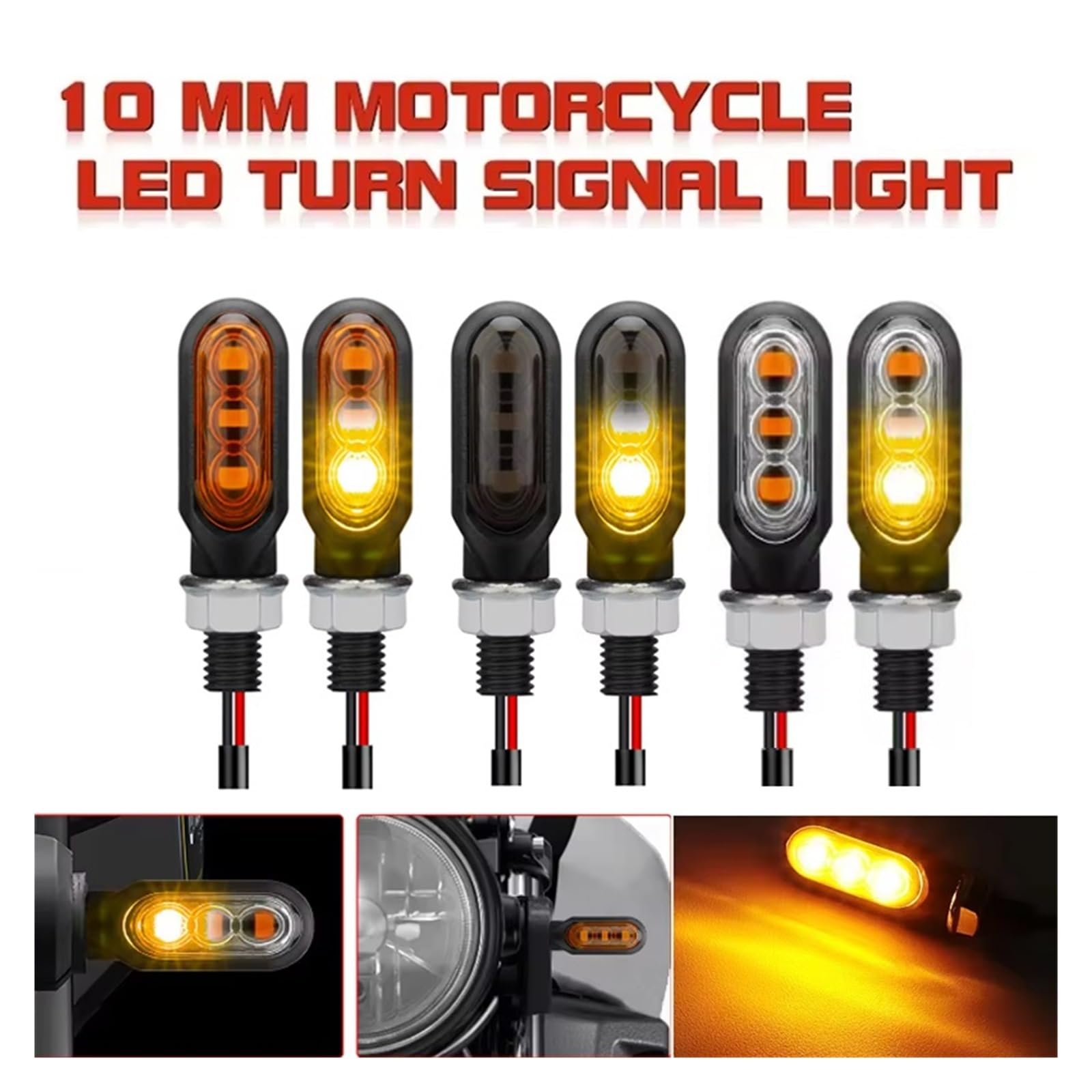 Indicatore Di Direzione Indicatore Di Flusso Sequenziale Della Lampada Lampeggiante A LED Per Indicatori Di Direzione Da 2 Pezzi - Foto 4