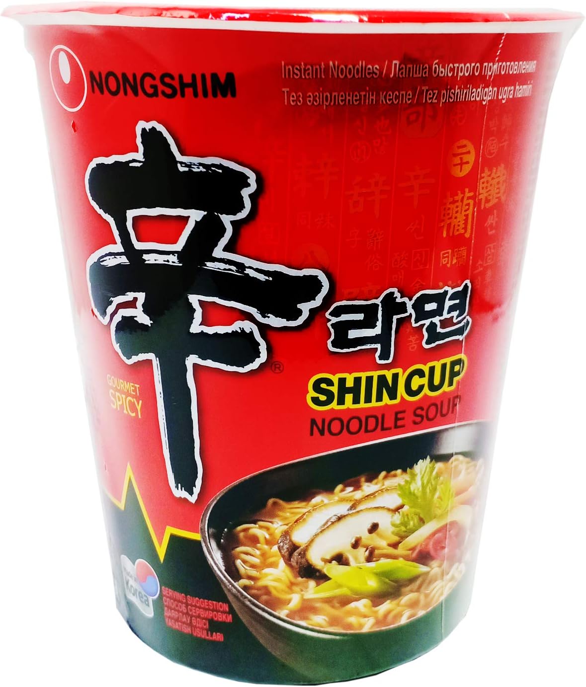 Nong Shim Shin Cup Noodle Soup (68 g)