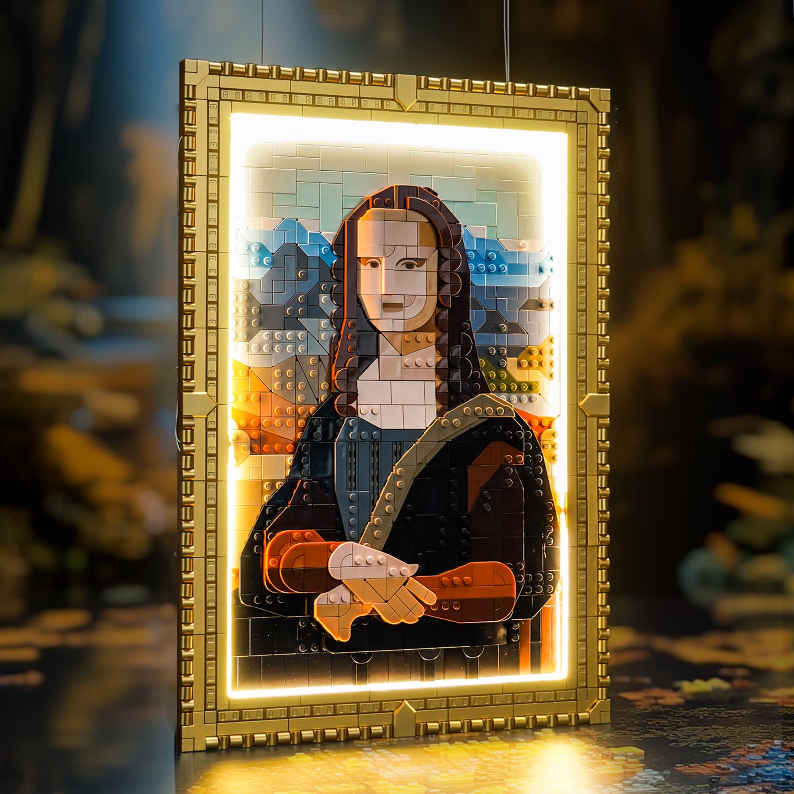 Led Light Set Compatible with Lego 31213 M'ona Lisa (No Model), Decoration Lighting Set for M'ona Lisa Creative Toys - Standard Version - Image 3