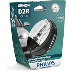 Faros 350Z Philips 85126XV2S1 - Faros delanteros de xenón con bombilla X-tremeVision gen2 D2R, 1 unidad