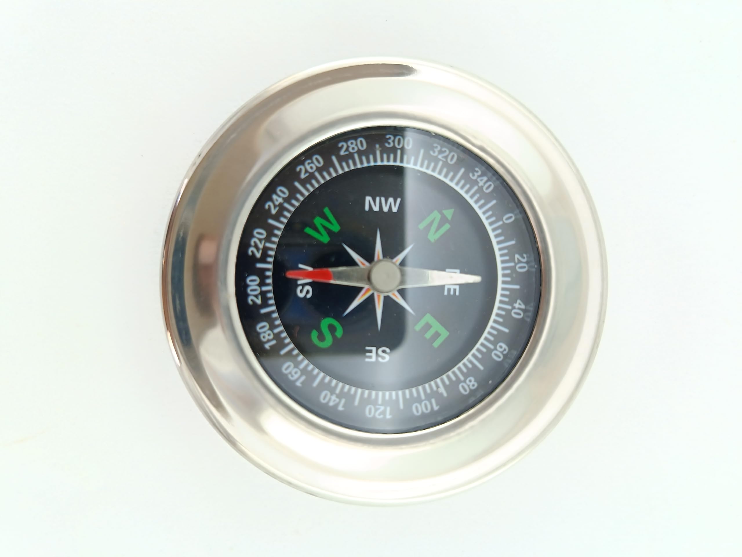 advancedestore Stainless Steel Pocket Compass-Magnetic - Suitable for Camping Hiking, Climbing, Traveling (Pack of 1) Size-2inch (B0D47V49GS) Amazon Price History, Amazon Price Tracker