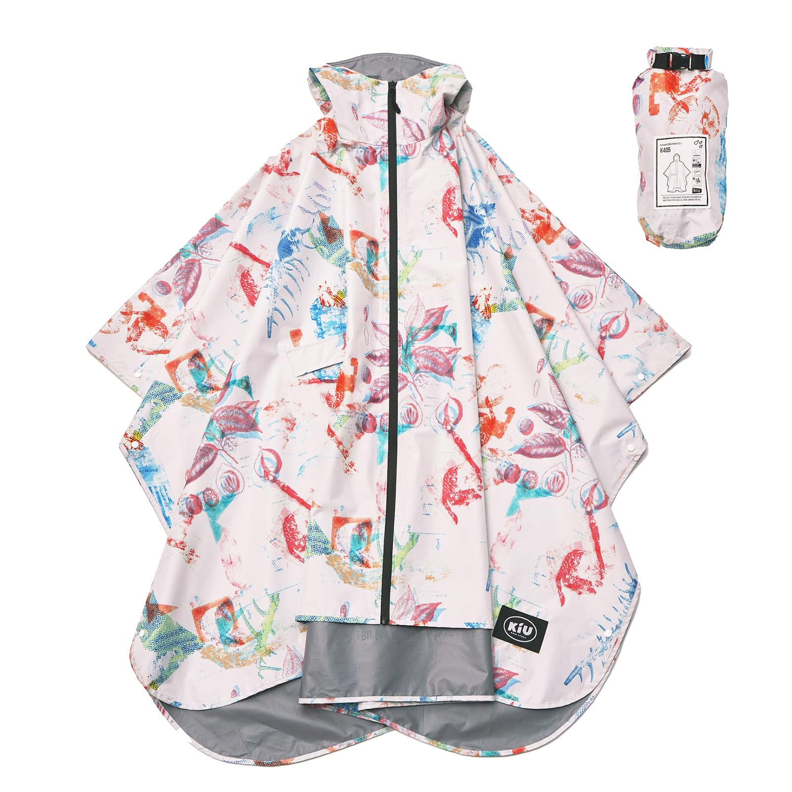 Amazon.co.jp: KiU キウ レインポンチョ 2ND RAIN PONCHO - 2ND 防水