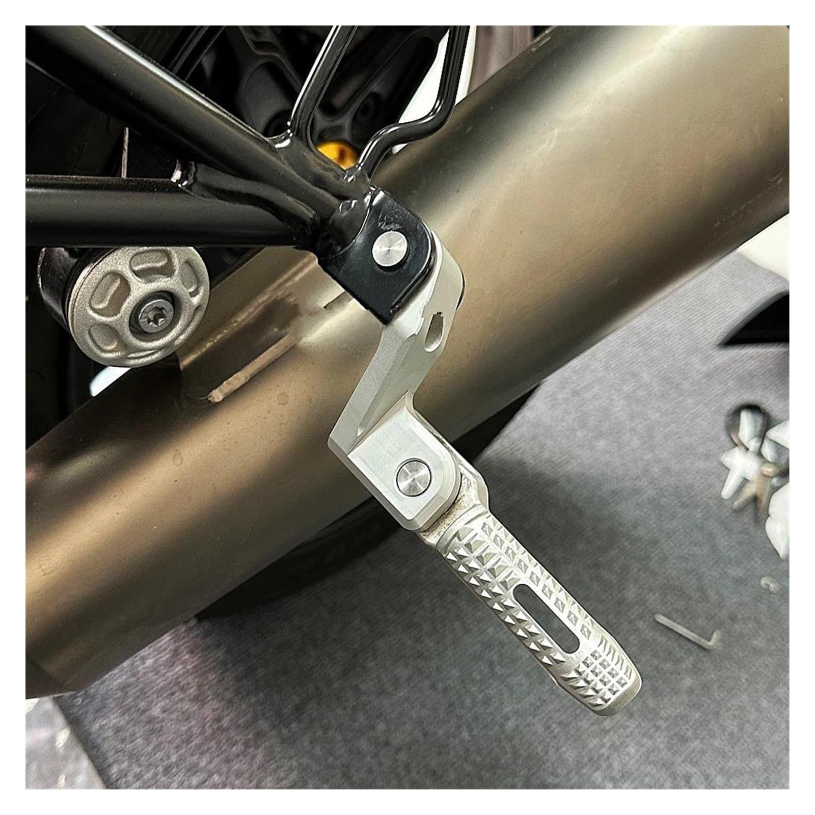 Pedane Moto Kit Di Abbassamento Pedana Passeggero Moto Riposizionamento Poggiapiedi Per BMW Per RnineT Per RNINET Per Urban Per R NINE T Per Scrambler Pedane Anteriori