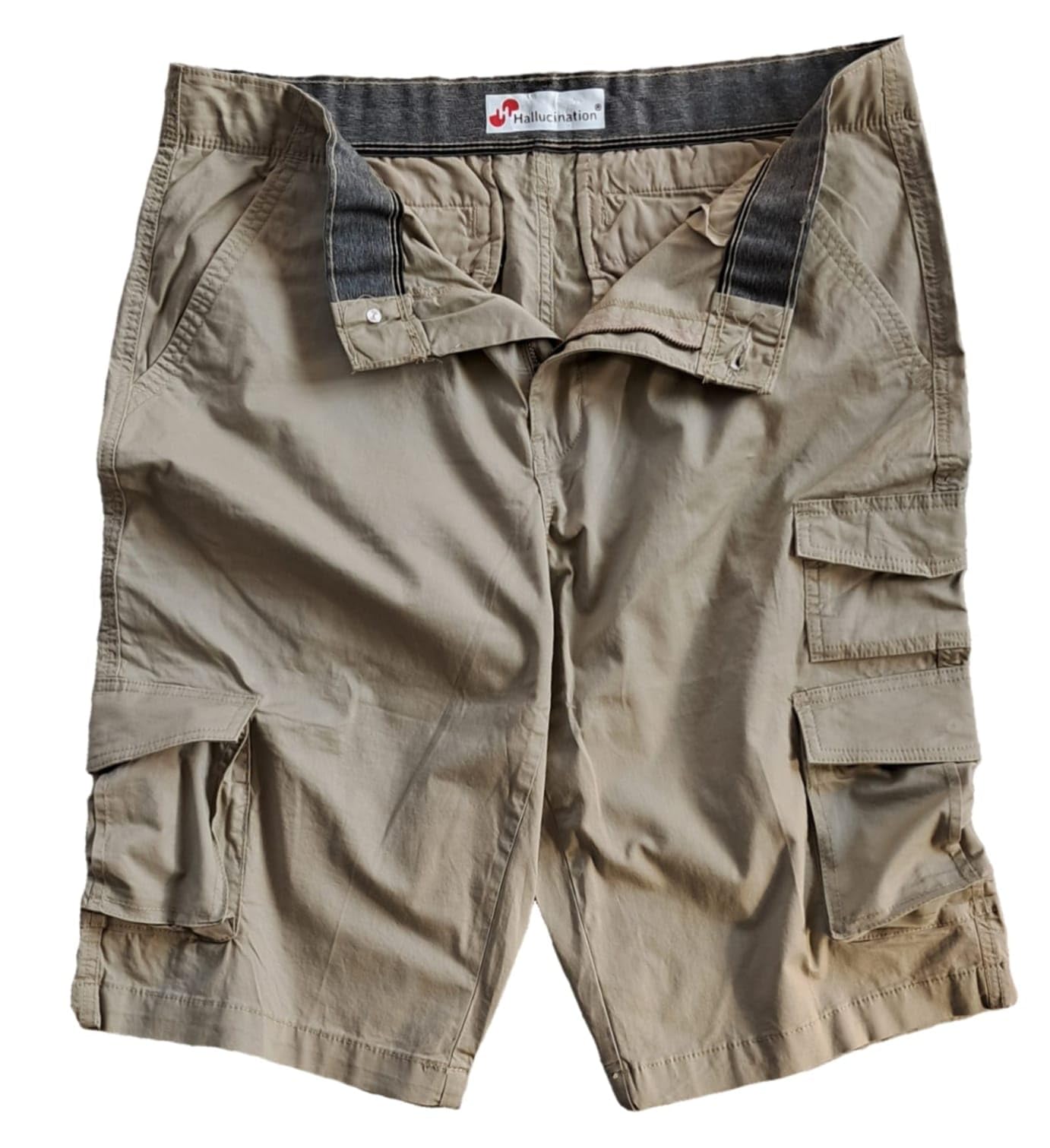 8 Pockets Cargo Shorts for Men Knee Length Premium Cotton Blend Fabric Plus Size Also Export Quality Stitching Comfy Style Pants-image-39